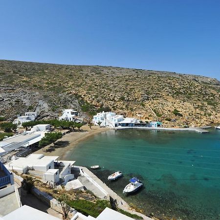 Droufakos' Home, Lux Seafront Apartment W. View 克若尼索斯 外观 照片