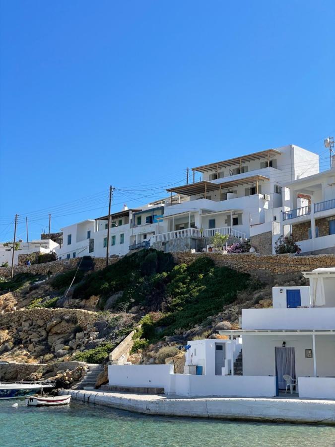 Droufakos' Home, Lux Seafront Apartment W. View 克若尼索斯 外观 照片